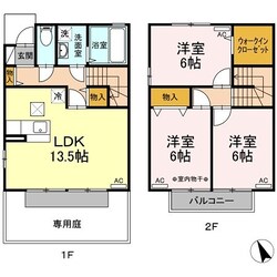 スプリング・ロードの物件間取画像